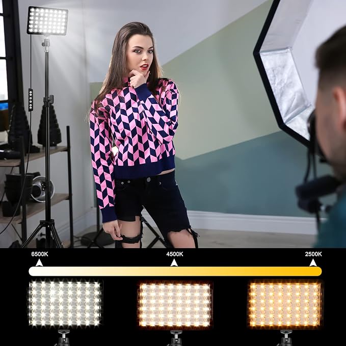2 Packs RGB LED Video Light - Image 6
