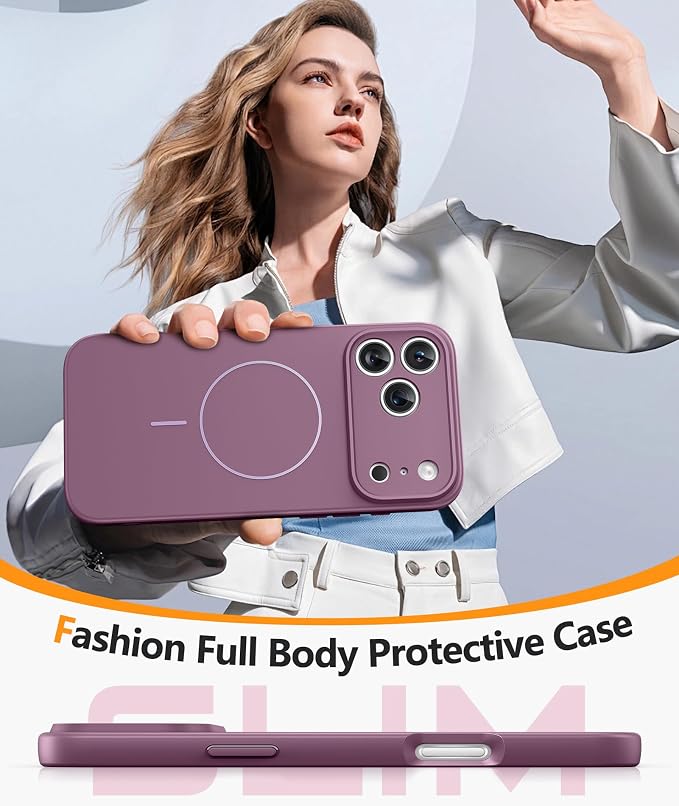 FNTCASE for iPhone 17 Pro Case: Integrated Silicone Phone Cases - Image 6
