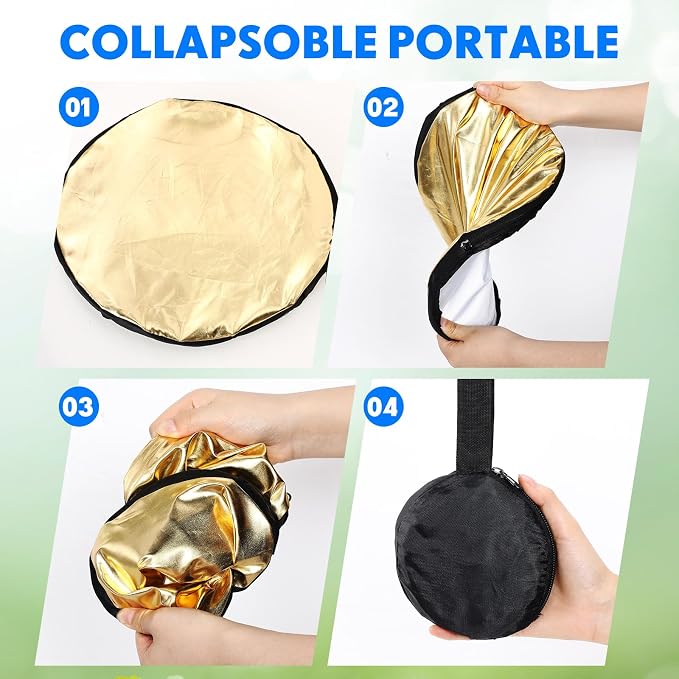 Yuntau Photography Reflector 5 in 1 Light Reflectors - Image 4