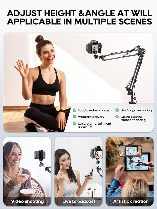 Overhead Camera Mount, Desk Camera Mount - Image 3
