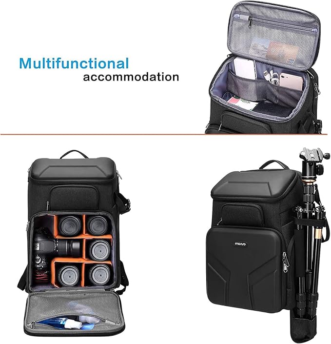 MOSISO Camera Backpack, DSLR/SLR/Mirrorless Photography Waterproof 17.3 inch - Image 2