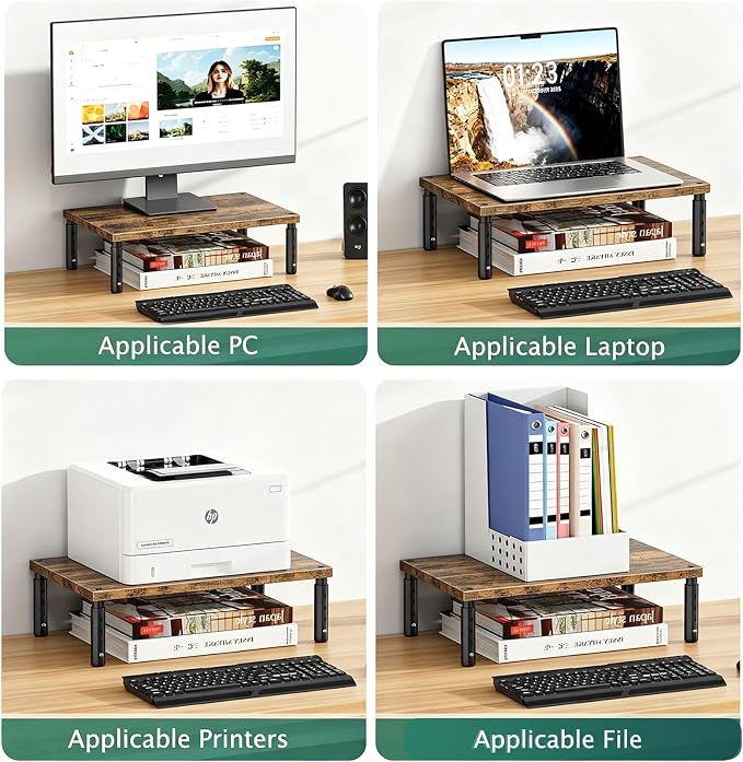 OPNICE Adjustable Monitor Stand Riser - Image 7