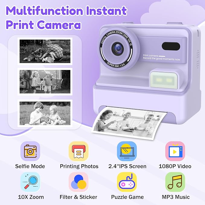 Instant Camera, Instant Print Camera - Image 2