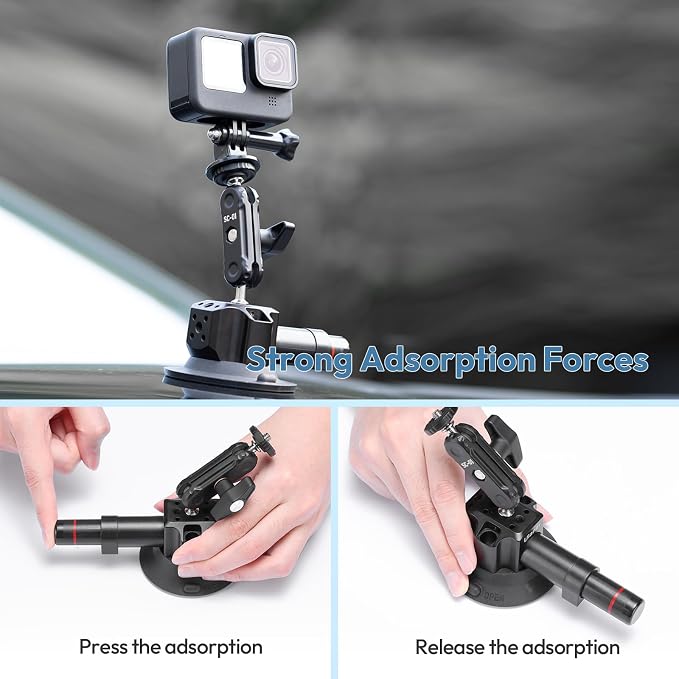Ulanzi SC-01 Heavy-Duty Suction Cup Mount - Image 2