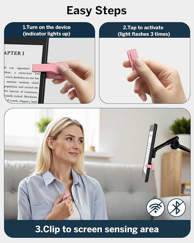 DATAFY Case-Friendly Remote Control Page Turner Ring - Image 2