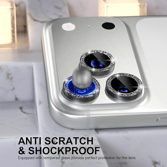 Choiche Compatible for iPhone 17 Pro/iPhone 17 Pro Max Camera Lens Protector - Image 3