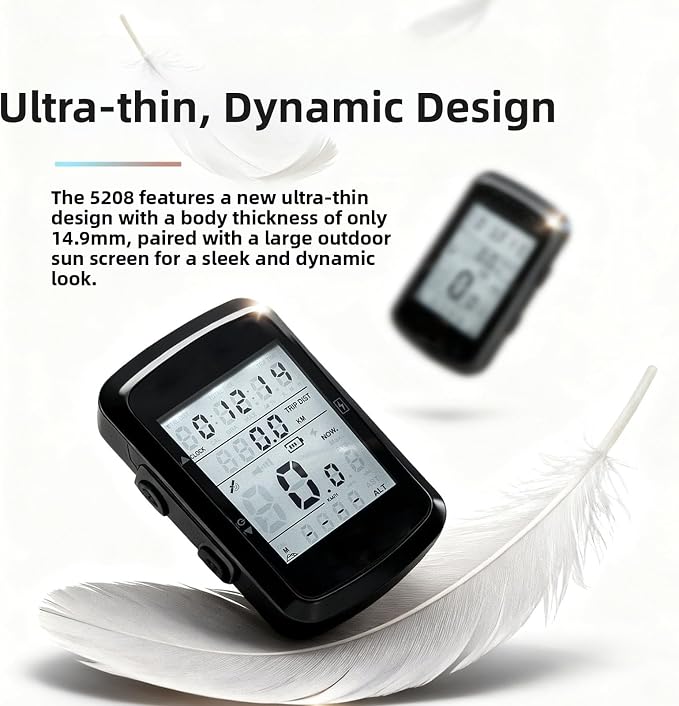 Bike Computer GPS Bicycle Speedometer Odometer - Image 5