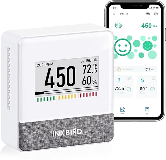INKBIRD Portable CO2 Detector by Inkbird