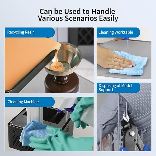 ANYCUBIC Resin Printer Accessories Tool Kits, Silicone Pad, Stainless Steel - Image 8