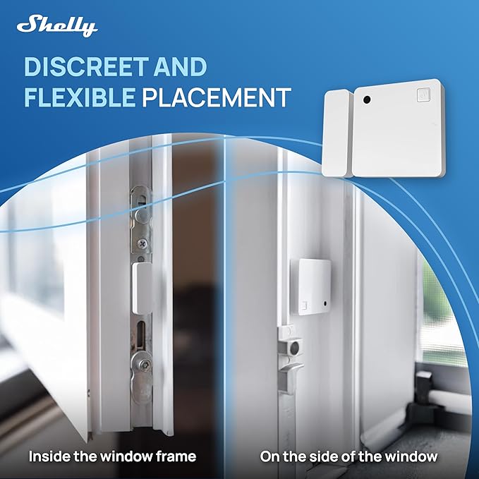 Shelly Wave Door/Window White, Z-Wave Long Range Operated Sensor, Home - Image 5