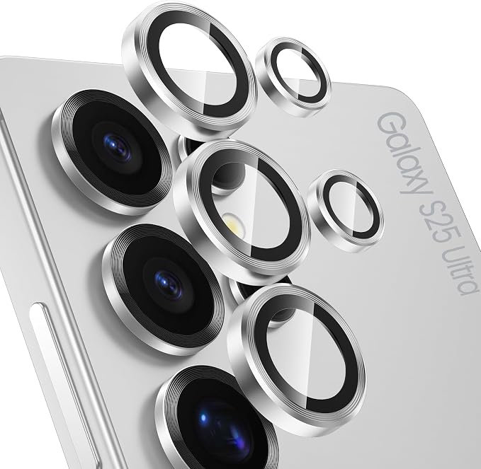 Tensea (3+2PCS Compatible with Samsung Galaxy S25 Ultra Camera Lens Protector by Tensea