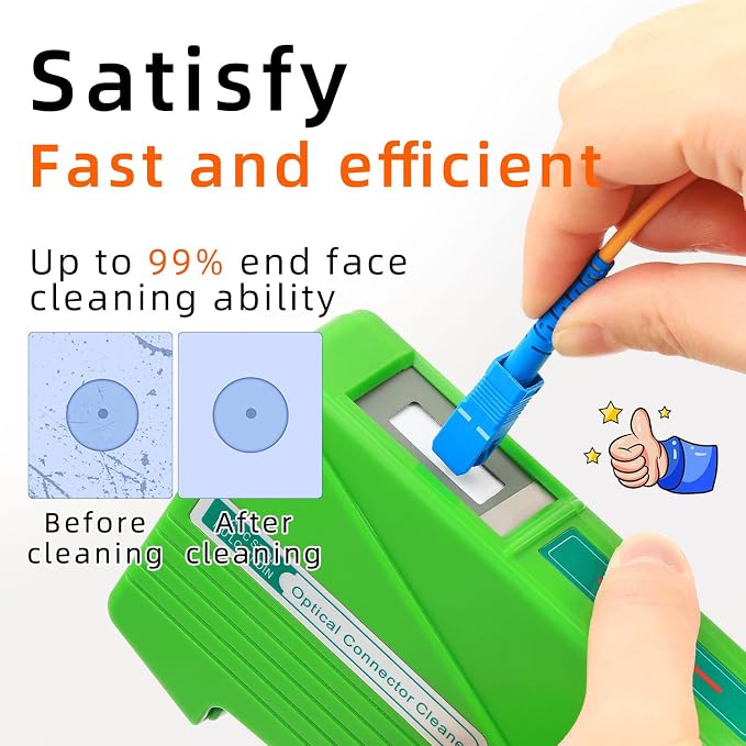 Cruiser Optical Fiber Connector Cleaner Cassette Reel Cleanings 500+ Times - Image 4