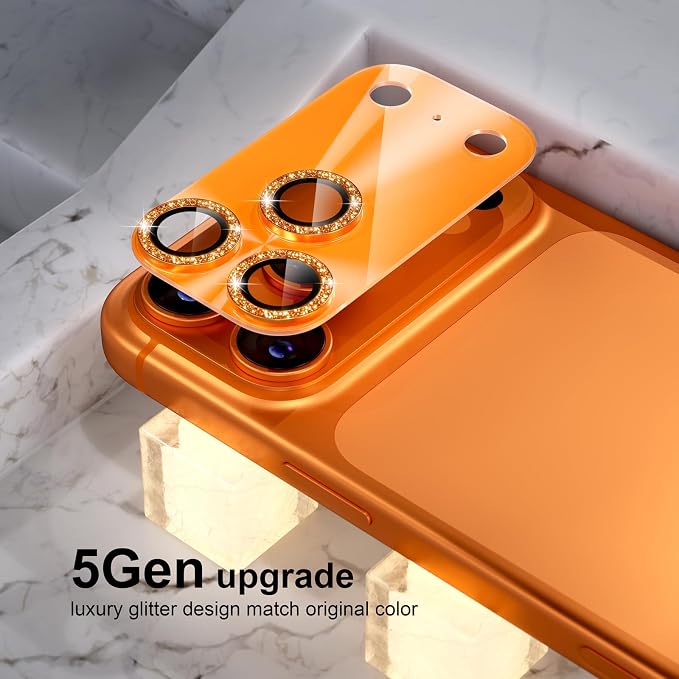 Choiche Compatible for iPhone 17 Pro Camera Lens Protector, Bling Camera Cover - Image 7