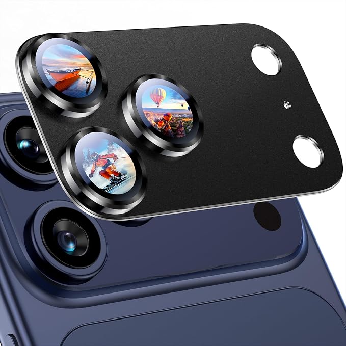 Uyiton Compatible with iPhone 17 Pro Max Camera Lens Protector by Uyiton