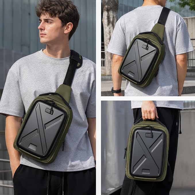 Besnfoto Camera Hardshell Case Crossbody Camera Sling Bag Small Waterproof - Image 6