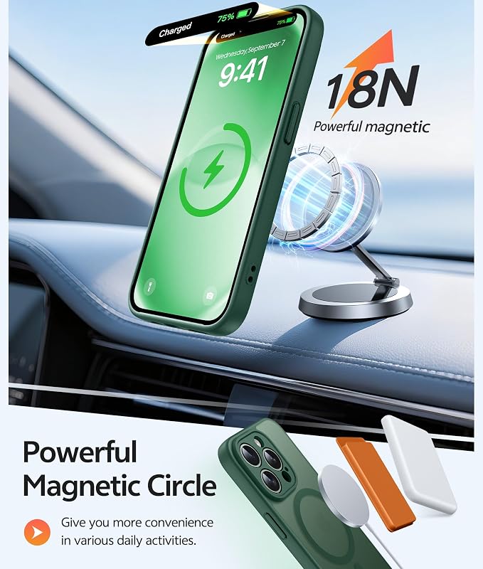 FNTCASE for iPhone 13 Pro Case: Translucent Matte Cases - Image 3