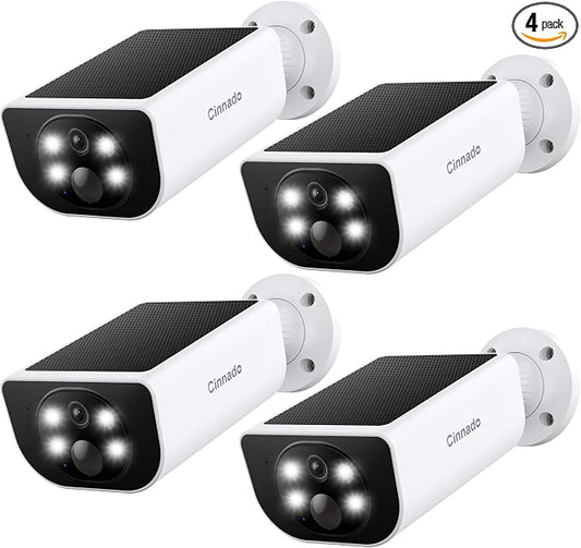 Cinnado Security Cameras Wireless Outdoor by Cinnado