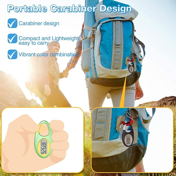 Simple 3D Step Counter, Walking Pedometer, Steps Tracker - Image 3