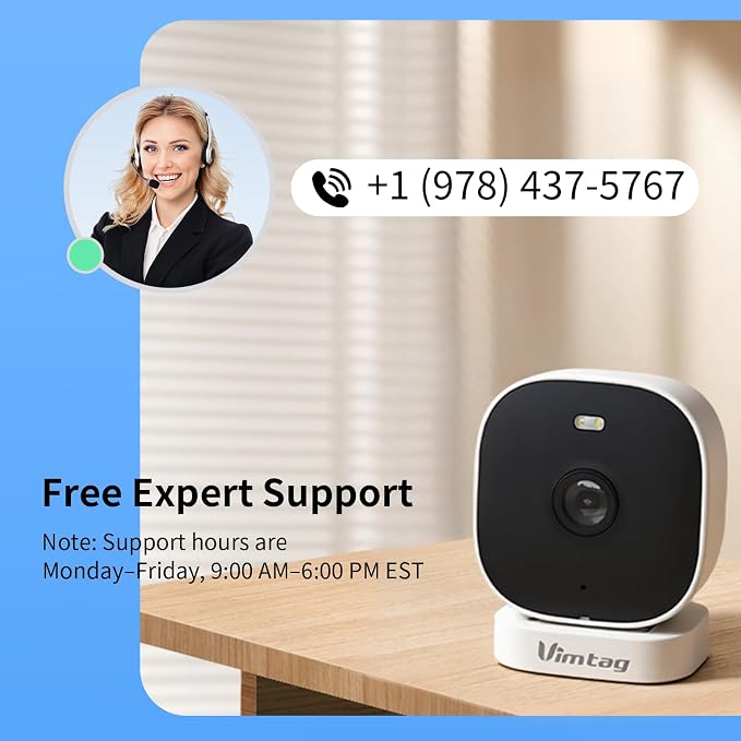 VIMTAG Security Camera Outdoor Indoor, 2.5K Cameras - Image 8