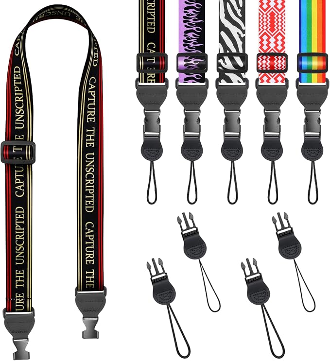 FIEIL Letter Slogan Shoulder Strap, Adjustable Camera Strap by FIEIL