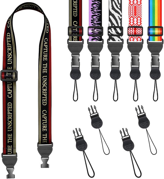 FIEIL Letter Slogan Shoulder Strap, Adjustable Camera Strap by FIEIL