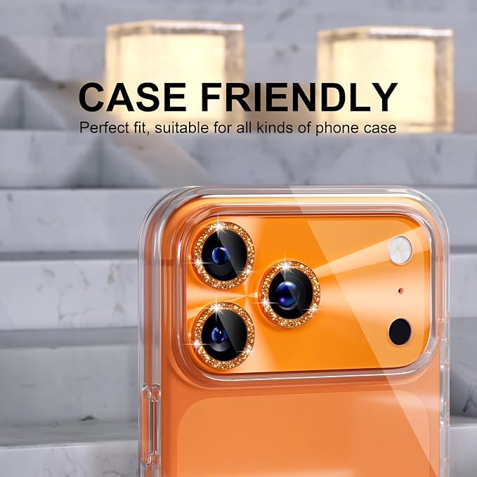 Choiche Compatible for iPhone 17 Pro Max Camera Lens Protector, Bling Camera - Image 4