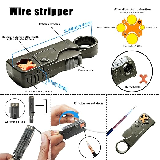 Coaxial Pocket Toner Pocket Continuity Tester, - Image 4