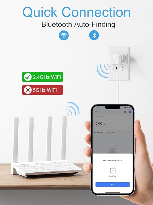 EIGHTREE Smart Plug 15A, Smart Plugs that Compatible - Image 3