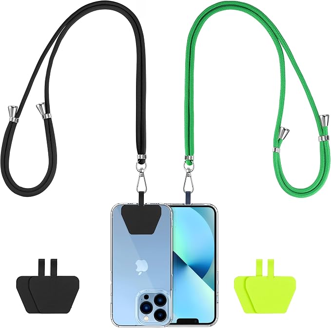 CACOE Phone Lanyard 2 Pcs-2 Pcs Adjustable Neck Strap, Universal Crossbody by CACOE
