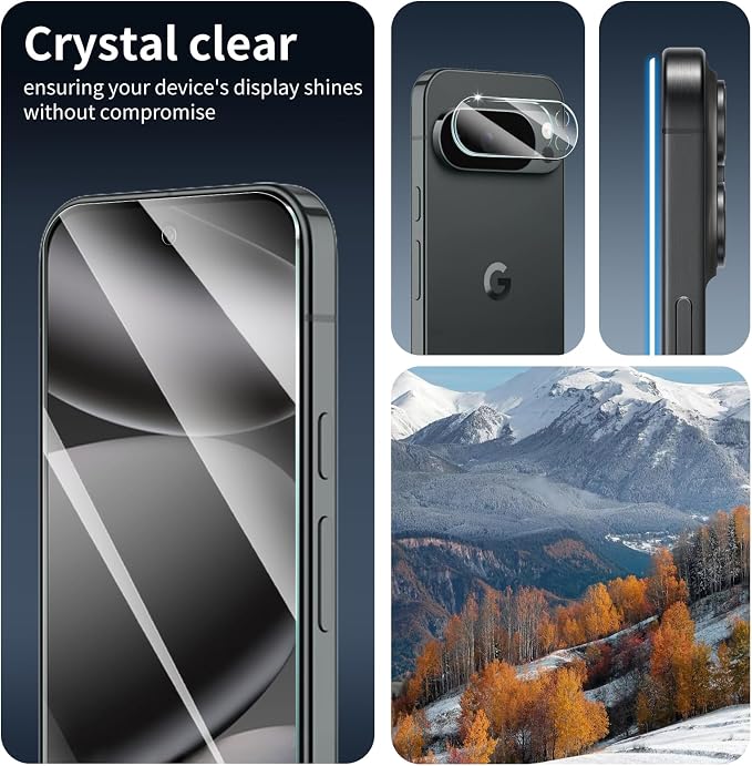 3+3+1-Pack, Screen Protector and Camera Lens Protector - Image 8