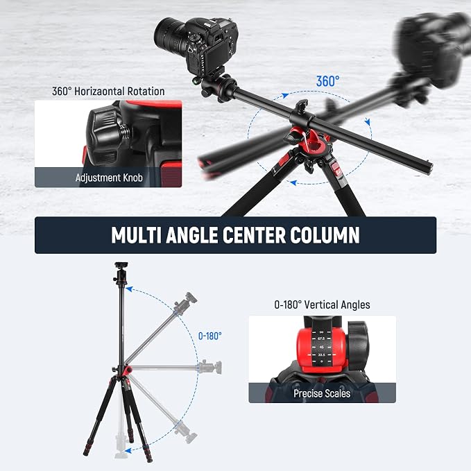 NEEWER 79 inch Camera Tripod Monopod - Image 3