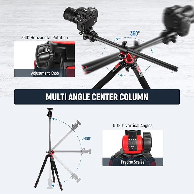 NEEWER 72 inch Camera Tripod Monopod - Image 2
