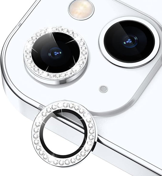 for iPhone 14 / iPhone 14 Plus Camera Lens Protector Bling, 9H Hardness by Xfilm
