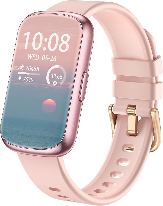 Fitness Tracker, Smart Watches for Women Men by RLQASmartWearables