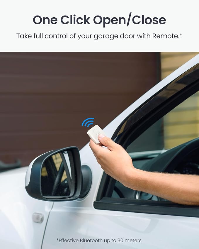 Switchbot Smart Garage Door Opener w/Remote, Matter Certified, - Image 6