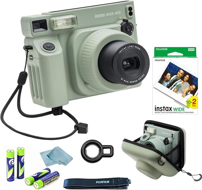 FujiFilm Instax Wide 400 Instant Camera Bundle by FUJIFILM