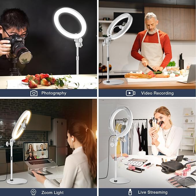 Ring Light with Stand, Zoom Lighting - Image 14
