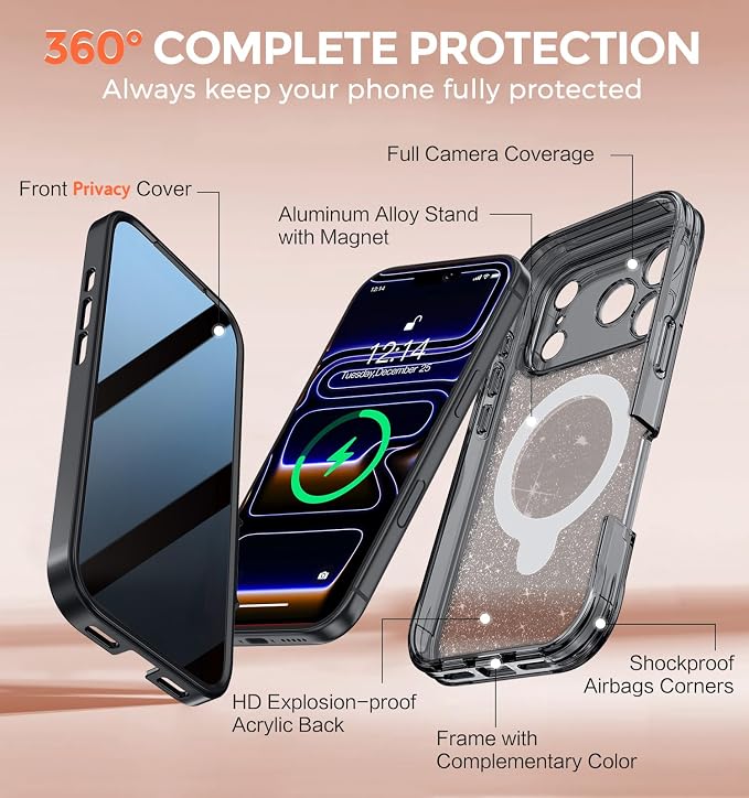 Twinkle Design Privacy Case for iPhone 17 Pro Max - Image 2