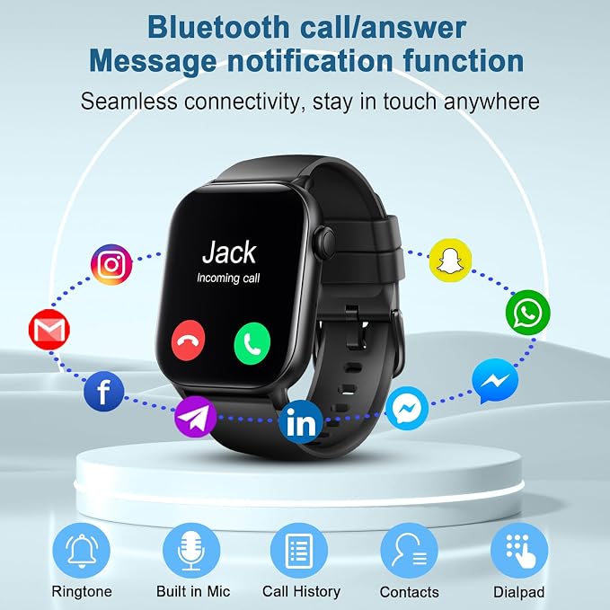 Smart Watch for Men Women, 1.95"HD 2025 New Smartwatches - Image 4
