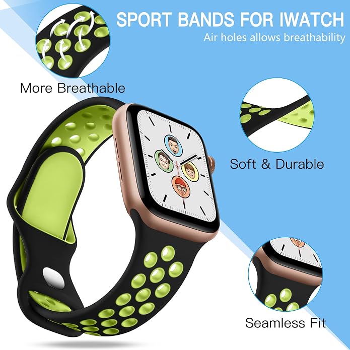 Adorve 4 Pack Sport Bands Compatible - Image 2