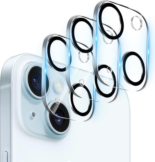 Dengduoduo 3 Pack Tempered Glass Camera Lens Protector by Dengduoduo
