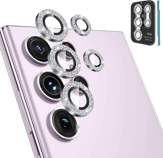 Tensea (3+2PCS for Samsung Galaxy S23 Ultra 5G Camera Lens Protector, 9H by Tensea