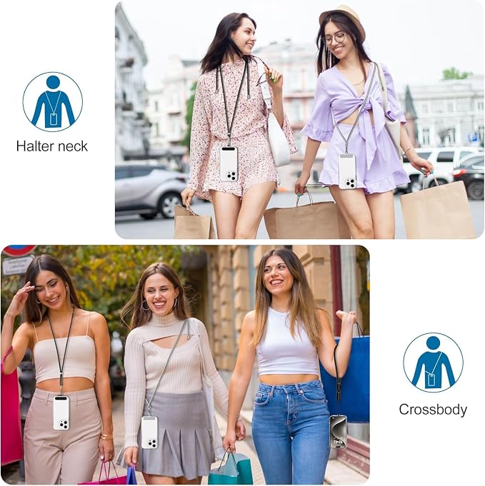 takyu Cell Phone Lanyard, Crossbody Phone Lanyard 1 Pack Adjustable Neck Strap - Image 7