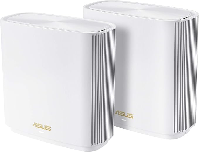 ASUS ZenWiFi AX Whole-Home Tri-Band Mesh WiFi 6 System by Amazon+Renewed
