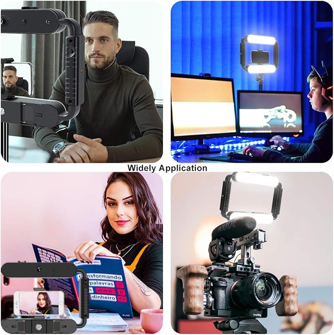 GVM Great Video Maker LED Ring Light 5600K Selfie Light, Smartphone Video Rig & - Image 11