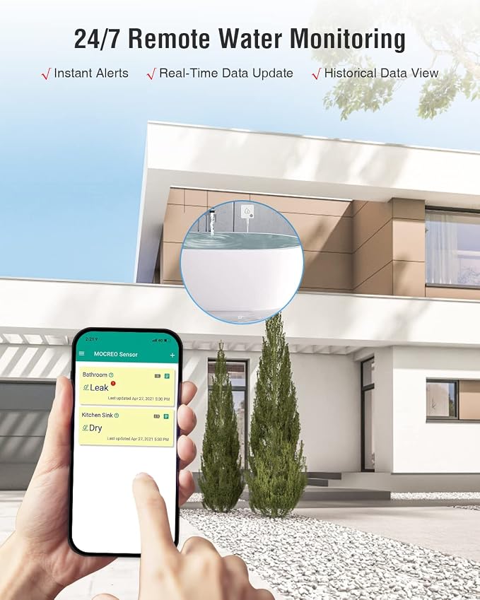 MOCREO SW2 Water Leak Detector Sensor - Image 5