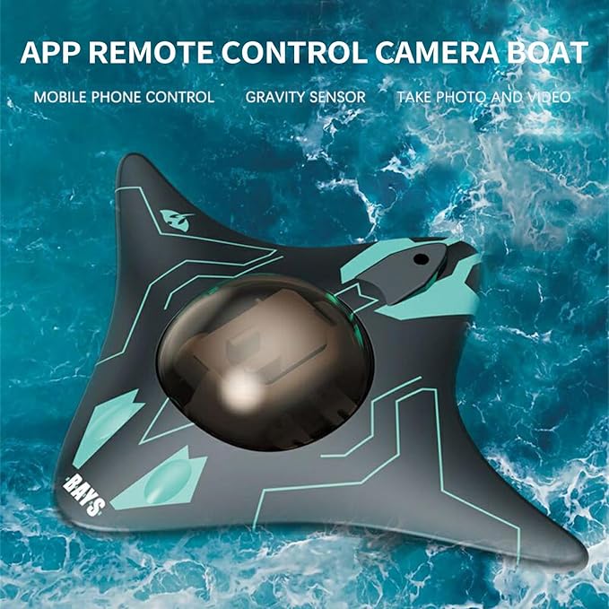 GoolRC RC Boats with Camera for Adults, 6CH Remote Control Boat for Pools & - Image 2