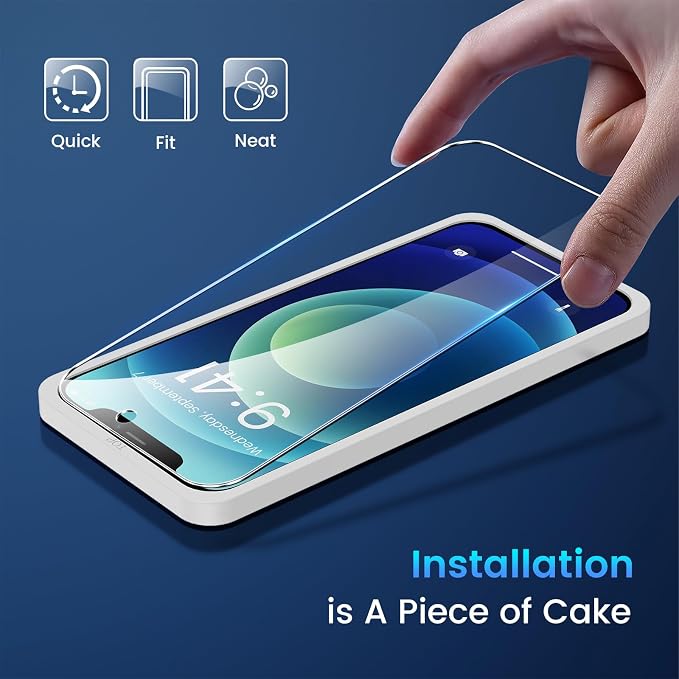 Fotbor for iPhone 12 Mini Screen Protector - Image 2