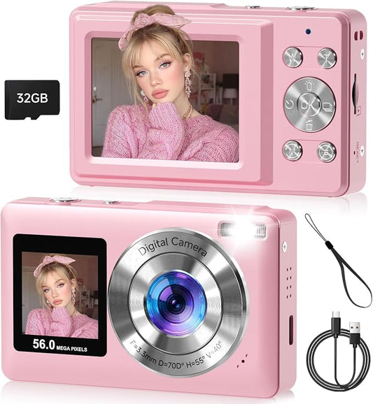 Digital Camera with Dual Screens by Gtonster