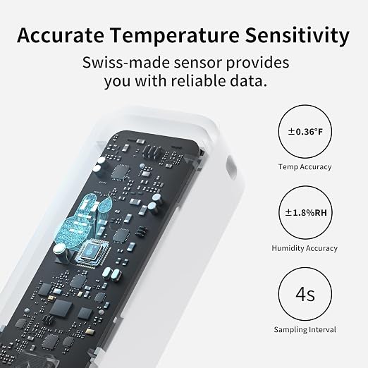 SwitchBot WiFi Thermometer Hygrometer 3 Pack - Image 3